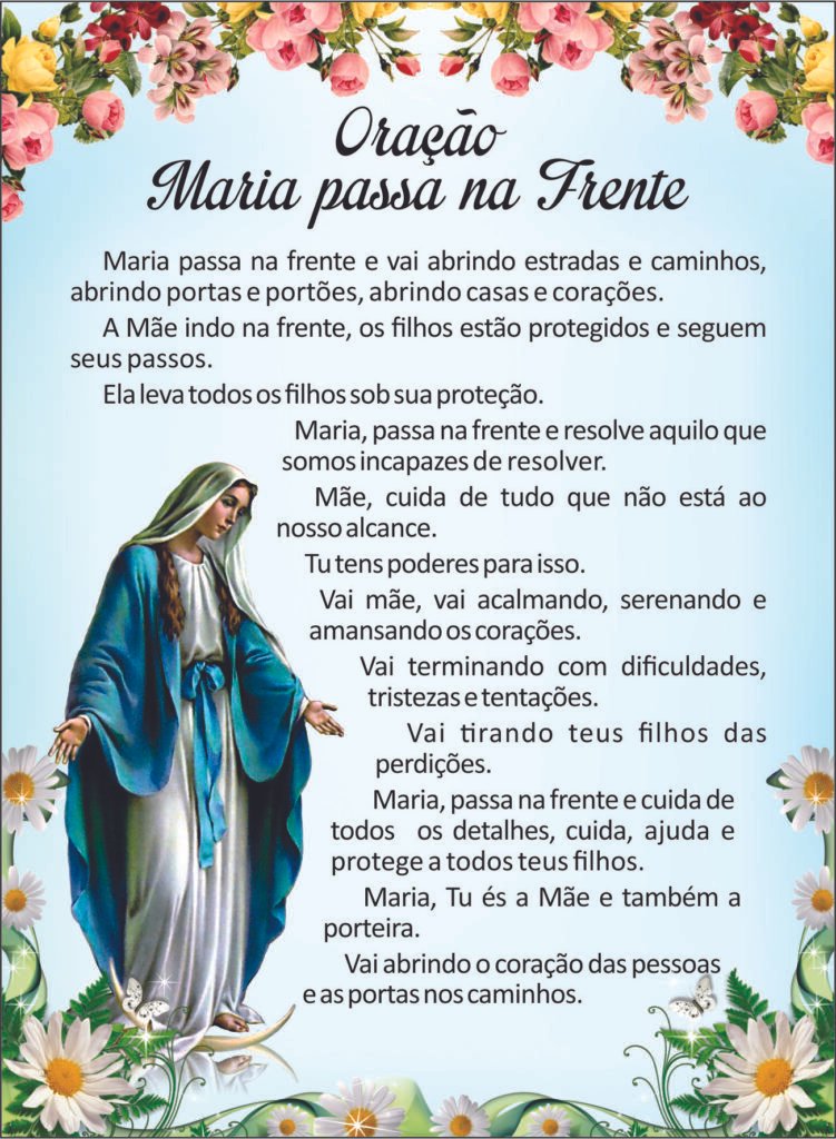 Oração Maria Passa na Frente