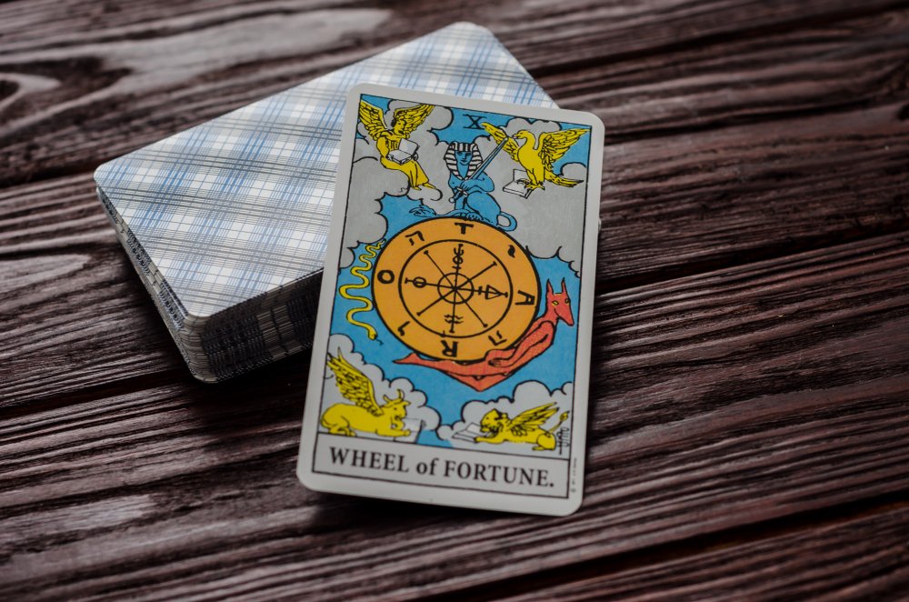 Carta Roda da Fortuna do Tarot